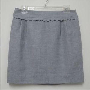 J Crew Gray Skirt